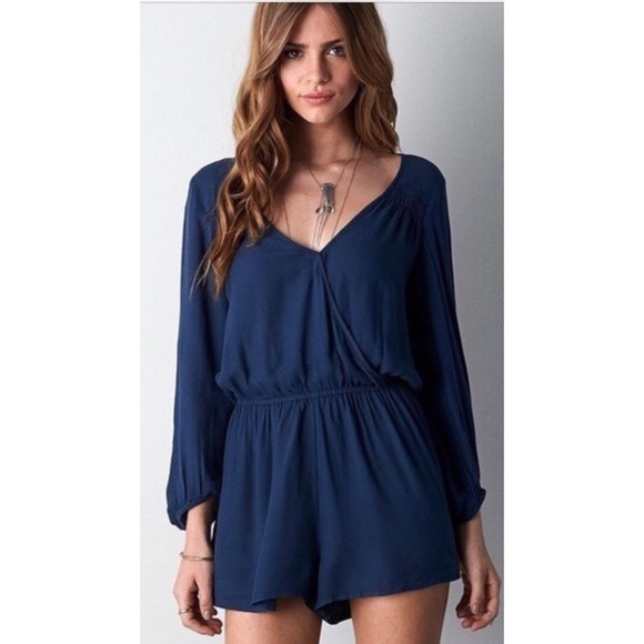 American Eagle Outfitters Other - American Eagle Navy Blue Romper